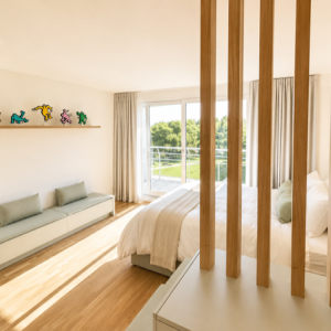 Boutique studio met zicht op de havengeul in Nieuwpoort